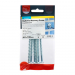 6.0x100 Torx Countersunk Masonry Screw Zinc Plated Timco Pack 6