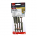 M8:60P Projecting Shield Anchor Zinc & Yellow Plated Timco Pack 4