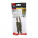 M10:60P Projecting Shield Anchor Zinc & Yellow Plated Timco Pack 2