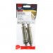 M12:30P Projecting Shield Anchor Zinc & Yellow Plated Timco Pack 2