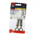 M8 Eye Shield Anchor Zinc & Yellow Plated Pack 2