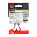 M6 Hook Shield Anchor Zinc & Yellow Plated Pack 2