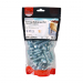 M10x50 Carriage Bolt & Nut DIN 603 Zinc Plated Gr.4.8 Pack 45