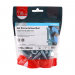 M10x40 Hex Setscrew & Nut DIN 933 Zinc Plated Gr.8.8 Pack 28