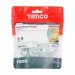M8x25 Mudwing Washer DIN 9054 Zinc Plated Pack 160