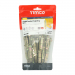M8:60P Projecting Shield Anchor Zinc & Yellow Plated Timco Pack 22