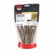 M10:60P Projecting Shield Anchor Zinc & Yellow Plated Timco Pack 14