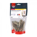 M8 Hook Shield Anchor Zinc & Yellow Plated Pack 14