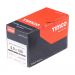 6x100 Coachscrew DIN 571 Zinc Plated Pack 200