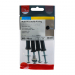 M5x90 TX Pan Double Board Fixing (Grip 18-30) Black Stella-Fix Pack 4
