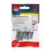8x40 Universal Wall Plug Nylon Grey Pack 100