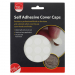 18 Self Adhesive Cover Cap White Matt Pack 105
