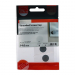 14 Threaded Screw Cover Cap Polished Chrome Pack 4