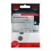 14 Threaded Screw Cover Cap Satin Chrome Pack 4