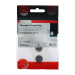 16 Threaded Screw Cover Cap SAtin Chrome Pack 4