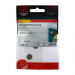 12 Threaded Screw Cover Cap Satin Brass Pack 4