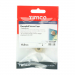 16 Threaded Screw Cover Cap Satin Brass Pack 4