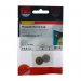 16 Threaded Screw Cover Cap Satin Brass Pack 4