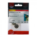 18 Threaded Screw Cover Cap Satin Brass Pack 4