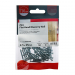 2.50x25 Masonry Nail Zinc Plated Timco Pack 50
