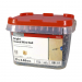 2.65x50 Round Wire Nail Bright Mild Steel Timco Pack 2.5KG