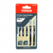 Jigsaw Blade Metal T144DF Bi-M Fast/Medium Straight Cut 5-50mm Pack 5