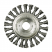 125mm (22mm) Angle Grinder Twisted Knot Steel Wire Wheel Brush
